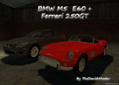 Garrys Mod — BMW M5 E60 и Ferrari 250GT